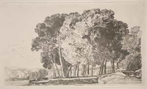 Liber Studiorum: Twickenham, 1838 von John Sell Cotman