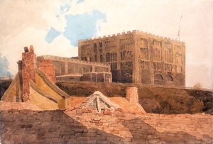 Schloss Norwich, um 1808-9 von John Sell Cotman