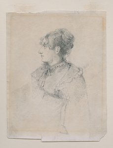 Porträt von Mrs. Parr(?), Schwester von Mrs. John Sell Cotman, genannt 