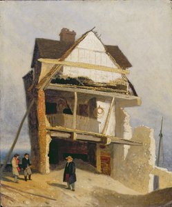 Ruiniertes Haus, ca. 1807-10 von John Sell Cotman