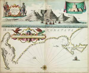 Eine Karte von Guinea, die die Küste vom Kap Verde bis zum Kap der Guten Hoffnung beschreibt von John Seller