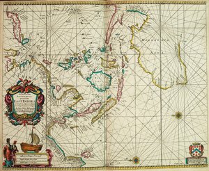 Eine Karte des östlichsten Teils der Ostindischen Inseln mit allen angrenzenden Inseln von Kap Comorin bis Japan