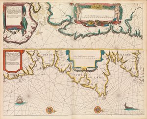 Der englische Pilot, das erste Buch: Beschreibung der nördlichen Navigation, ca. 1671