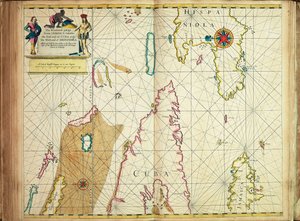 Die Luvpassage von Jamaika, zwischen dem östlichen Ende Kubas und dem westlichen Ende Hispaniolas von John Seller