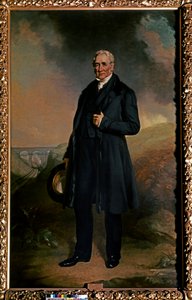 Porträt von George Stephenson