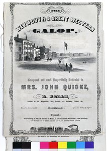 Weymouth und Great Western Galop, ca. 1870 von John Sherren