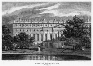 Hampton Court Palace, London, 1814
