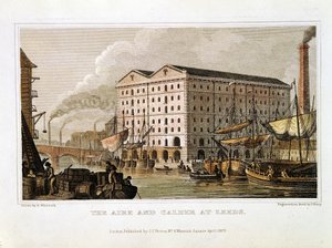 Die Aire und Calder Navigation, Leeds, Yorkshire, 1828