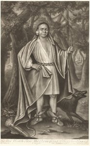 Ho Nee Yeath Taw No Row, König der Generethgarick von John Simon after John Verelst