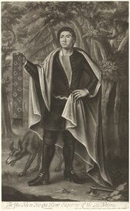 Tee Yee Neen Ho Ga Row, Kaiser der Sechs Nationen von John Simon after John Verelst