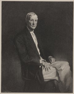 Porträt von John D. Rockefeller, Druck von Timothy Cole von John Singer (after) Sargent