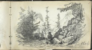 Alpenlandschaft, Ötztal, Österreich von John Singer Sargent