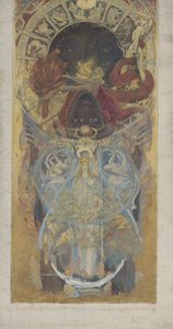 Entwurf für die Boston Public Library von John Singer Sargent