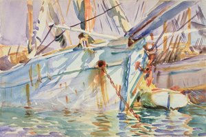 In einem levantinischen Hafen von John Singer Sargent