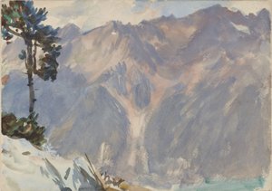 Gebirgslandschaft von John Singer Sargent