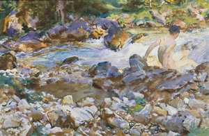 Bergbach, ca. 1912-14 von John Singer Sargent