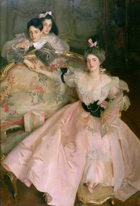 Mrs. Carl Meyer, später Lady Meyer, und ihre zwei Kinder von John Singer Sargent