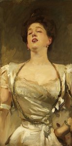 Mrs. George Batten singt von John Singer Sargent