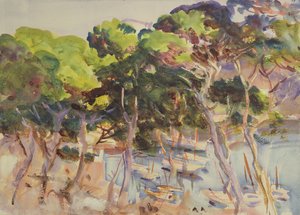 Hafen von Soller, 1907-08 von John Singer Sargent