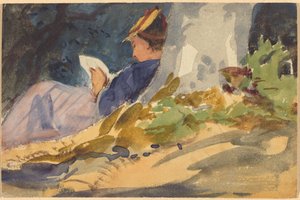 Rastend von John Singer Sargent
