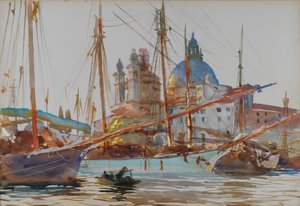 Santa Maria della Salute in Venedig, ca. 1904-1906 von John Singer Sargent