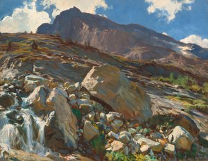 Simplonpass von John Singer Sargent