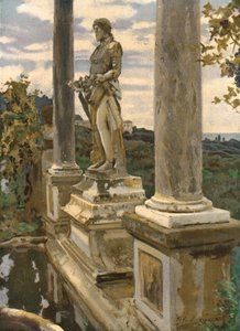 Statue von Vertumnus in Frascati, 1907, ca. 1930 von John Singer Sargent