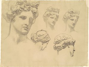 Studien für Apollo und die Musen, um 1921 von John Singer Sargent