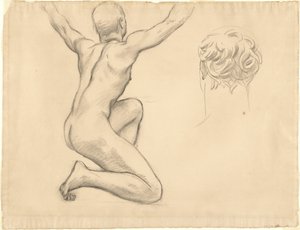 Studien für Die Enthüllung der Wahrheit, 1922-1925 von John Singer Sargent