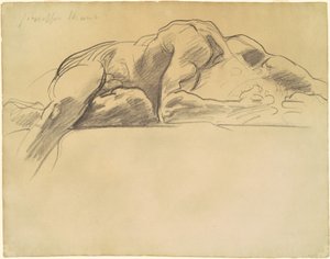 Studie für "Hölle" von John Singer Sargent