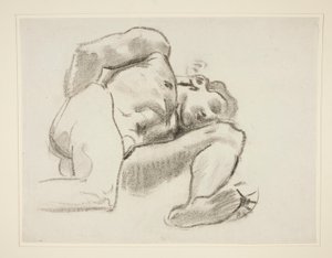 Studie für Prometheus, Rondell, Rotunde, Museum of Fine Arts Boston