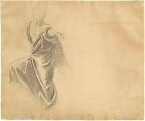 Studie der Draperie von John Singer Sargent