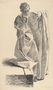 Studie eines jungen Mannes von John Singer Sargent