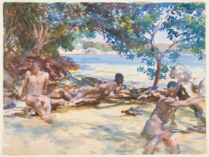 Die Badenden von John Singer Sargent