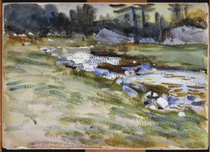 Der Bach von John Singer Sargent