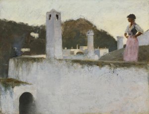 Blick auf Capri von John Singer Sargent