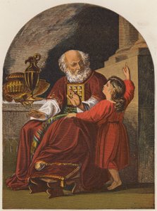 Samuel und Eli (Farblithografie) von John Singleton (after) Copley