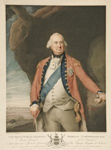 Der Hochadelige Charles Marquis Cornwallis, veröffentlicht 1798 von John Singleton (after) Copley