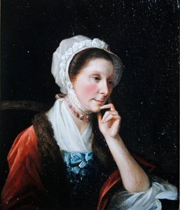 Porträt einer Dame von John Singleton (attr. to) Copley