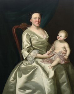 Porträt von Mrs. Daniel Rea und Kind von John Singleton Copley