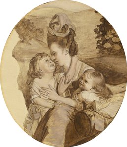 Skizze für Die Familie Copley