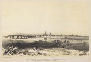Ansicht von Glasgow während der Herrschaft von Karl II. von John Slezer