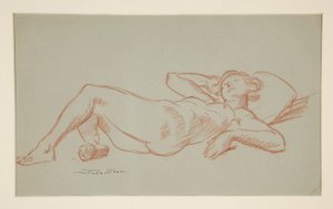 Modell ruht von John French Sloan
