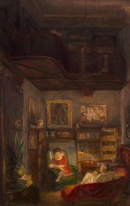 Unsere Ecke des Studios von John French Sloan