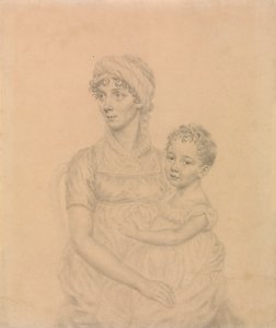 Lady Wigram mit ihrem kleinen Sohn, William Pitt Wigram von John Smart