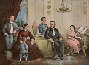 General Grant und seine Familie--Respektvoll gewidmet dem Volk der Vereinigten Staaten