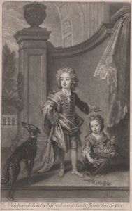 Richard, Lord Clifford (1695-1753) und Seine Schwester, Lady Jane Boyle (gest. 1780) von John Smith
