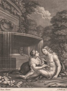 Venus hält Adonis von der Jagd ab von John Smith