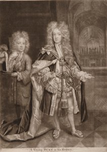William, Herzog von Gloucester und Benjamin Bathurst von John Smith