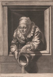 Frau am Fenster von John Smith